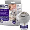 FELIWAY Optimum 30 Day Cat Calming Plug In Pheromone Diffuser Starter Kit, 48ml - Helps Reduce Common Signs of Stress in Cats & Kittens, Enhanced Calming (1 Pack, Translucent)