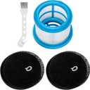 4039 4052 Filters Replacement for Bissell 4052 4039 4137 PowerClean FurGuard 280W and FurFinder 200W Self-Standing Cordless Vacuum, Compare to Part #1646969 1646970