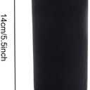 Dish Soap Dispenser for Kitchen, Silicone Squeeze Bottle for Dish Detergent (Black)