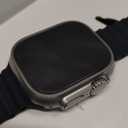 Apple Watch Ultra [GPS + Cellular 49mm] Titanium Case with Midnight Ocean Band, One Size (Premium)