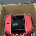 Portable Drill Winch of 1000 Lbs, Red Handheld Drill Winch with 40 Foot Synthetic Rope, Rotate The Hook 360 Degrees, for Lifting & Dragging(Red)