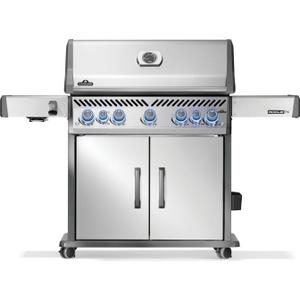 Napoleon Rogue PRO-S 625 Natural Gas Grill with Infrared Side and Rear Burners, Stainless Steel, Durable 7-Burner Outdoor BBQ