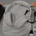 Skullcandy Crusher ANC 2 Wireless Over-Ear Bluetooth Headphones with Extra USB-C Charging Cable, Multi-Sensory Bass, Active Noise Cancelling, 60 Hours Battery, Microphone iPhone Android - Bone