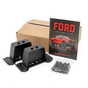Rough Country Ford Suspension Lift Block Kit, Direct Fitment: Precision-engineered to fit compatible Ford truck models cleanly without major modifications.