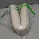 MAGZO Door Draft Stopper 32 Inch-Beige, Sound Proof Door Snake Draft Insulation Stopper with Hook Loops Weighted Blocker (32in x 4in)