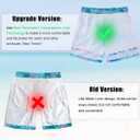 Cozople Men's Swim Trunks with Compression Liner 5.5" Inseam Quick Dry Bathing Suit Boxer Brief Lined Swim Shorts Swimwear (S)