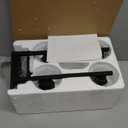 MOKATNG 4-Light Bathroom Light Fixtures, Vanity Light with Milky White Shades, Matte Black Bathroom Light Fixtures Over Mirror, Modern Bathroom Wall Lamp for Mirror Living Room Cabinet Bedroom