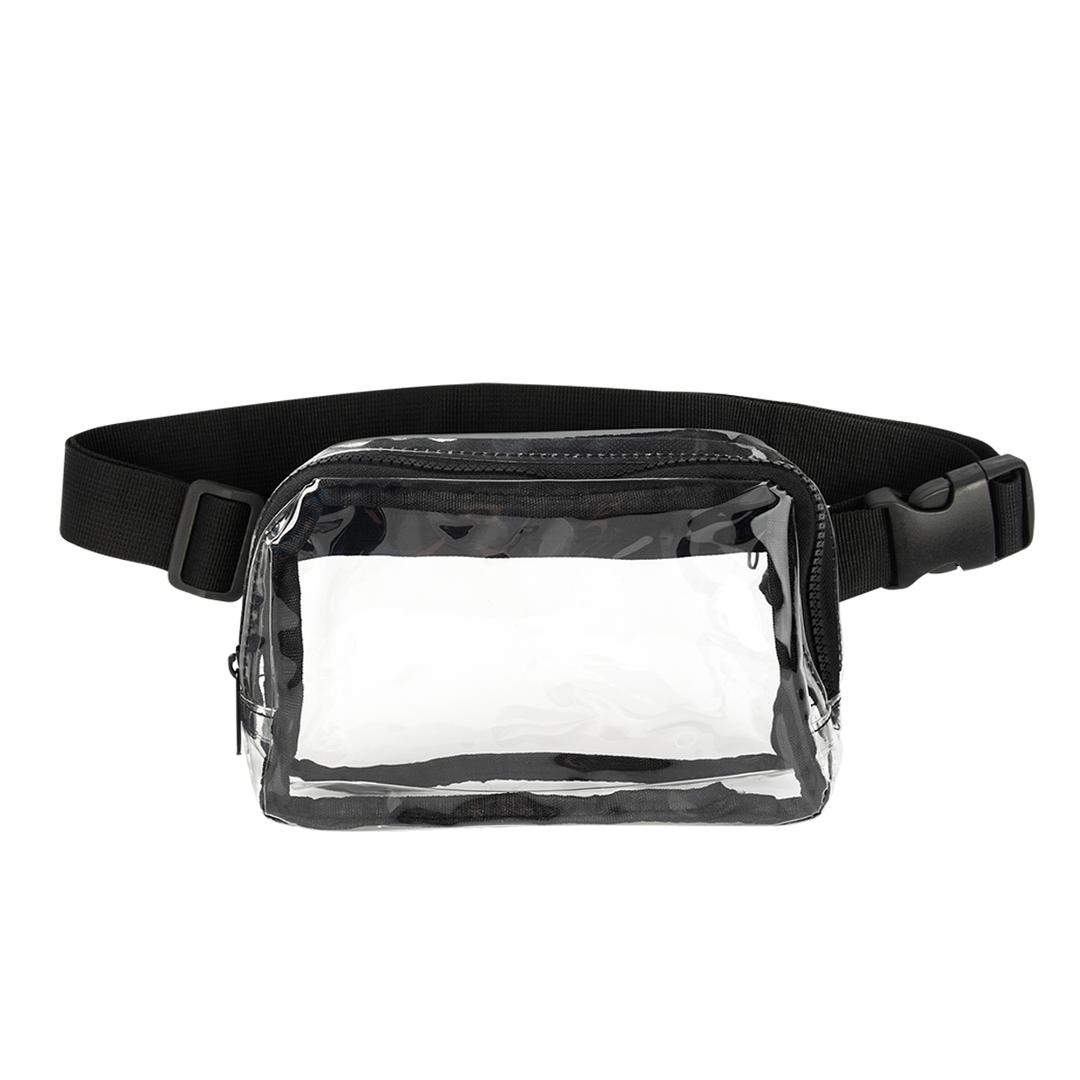 5 clear anywhere belt bag