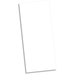 Heavyweight 100lb White 4" x 9" Business Note Cards - 100 Thick Blank Cards for Menu Cards, Program Cards, Rack Cards