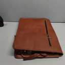 cuero Leather Messenger Bag for Men, 18 Inch Laptop Crossbody, Handmade Leather Shoulder Satchel Bag for Men, Full Grain Business Briefcase for Office/Work/Travel - Vintage Brown