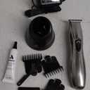 Andis 32270 Slimline Pro GTX Cordless Beard Trimmer, Lithium Ion T-Blade Trimmer, Close Cutting T-Blade Zero Gapped, Chrome