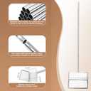 Chicken Poop Scooper,Coop Scoop Shelf, Detachable Tool (36 to 63 inches),Stainless Steel Coop Scoop, Poop Shovel for Chicken Coop Accessories,Chicken Coop Scoop,Chicken Coop Cleaning Tools.