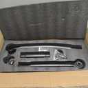 Wulf Front Adjustable Forged Track Bar for 0" to 8" of Lift 2005 to 2016 compatible with model Ford F250 F350 4X4