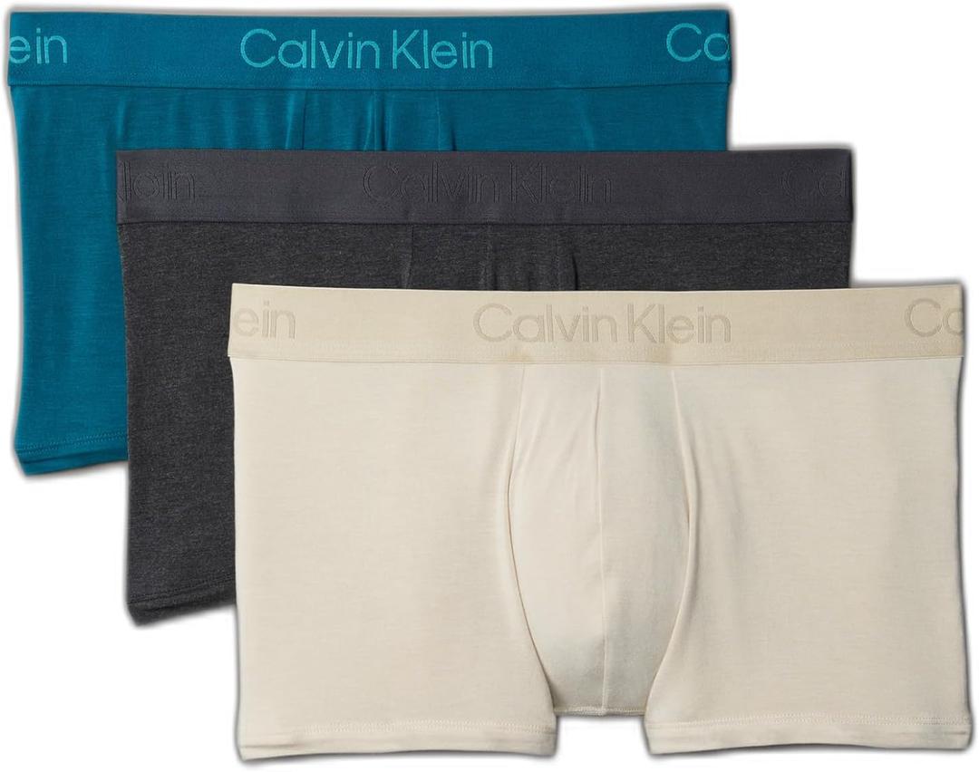 Calvin Klein mens Ultra Soft Modern Modal 3-pack Trunk (S)