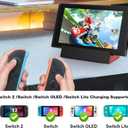 HEIYING Switch Charger Dock for Nintendo Switch 2 / OLED/Lite,Charging Dock Station with Standard USB-C Port for Easy Console Charging
