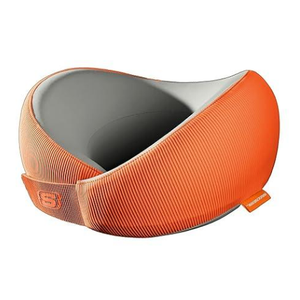 Skechers Womens Memory Foam Neck Pillow, Comfortable Breathable Travel Pillow, Neck Pillow Airplane For Travel, Car Rides, Home, And Office Use, Ergonomic Design For Men And Women,Orange