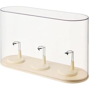 Transparent Display Case for Collectibles, Clear Display Box, Stackable Clear Storage Box for Figures, Blind Box Doll Dust-Proof Display Stand, Home or Office (NO Dolls)