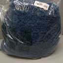 Yimobra Bathroom Rugs Non Slip Washable - Ultra Soft Absorbent Chenille Bath Mat, Quick Dry Shaggy Floor Carpet for Tub Shower, Rustic Turquoise Home Decor Accessories, 24x17 Inch (Peacock Blue)