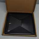 Starlink Mini Case, Mini Protective Cover Liquid Silicone Case for Starlink Satellite Dish, Accessories for Starlink Portable Full Cover Shell with Black Sticker (Black)