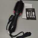 REVLON One-Step Volumizer Hair Dryer and Styler Easy Salon-Style Blowouts Less Frizz, More Shine, and Reduced Heat Damage, for All Hair Types and Lengths (Black)