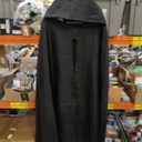 Cloak with Hood Medieval Renaissance Cape for Men and Women Halloween Cosplay Costume M