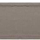 Magpie Fabrics Patio Bench Loveseat Cushion Covers (Replacement Cover only, No Insert!), Waterproof Fade Resistant Swing Cushion Slipcover with Ties(48x18x3 Inch, Brown)