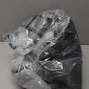 Rabbit Tunnel Bed with Removable Plush Mat - Soft Hideout & Play Tube for Bunnies, Guinea Pigs, Chinchillas, Cats, Bunny-Cozy Small Pet Toy, Grey (Grey, Small-20"x20"x1")