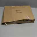 OUTON Beige Large Drum Lamp Shades for Floor Lamps, 16" Top x16" Bottom x 9" High, Easy to Assemble, Replacement Linen Lampshades for Table Lamps & Bedside Lamps (1.65" Spider)