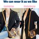 Vachetta Leather Replacement Adjustable Shoulder Strap for L V Handbag Replacement Bag Strap