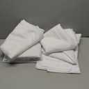 6 White Tablecloths 60"x120" inch