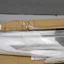 PPOLB Gutter Guards 6 Inch, Aluminum Leaf Filter Rain Gutter Covers with Screws Included, 64 PCS 216FT DIY Gutter Protection System, Heavy Duty, Fits Any Roof or Gutter Type (Mill Finish)