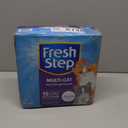 Fresh Step Clumping Cat Litter, Multi-Cat, Long Lasting Odor Control Kitty Litter with Activated Charcoal, Low Dust Formula, 14 lb