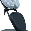 EarthLite Fitted Disposable Face Cradle Covers  Medical-Grade, Soft, Non-Sticking Massage Headrest Covers for Massage Tables & Massage Chairs (50 Count)