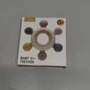 Baby Teething Toys for 0-6 6-12 Months, BPA Free Teether Sensory Toys for Babies 0 3 6 9 12 18 Months, Newborn Infant Toys Gifts for 1 One Year Old Baby Boys Girls (Pink)