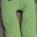 Travel Pillow, Travel Pillow for Kids, Sleeper Hold Pillow Travel, Removable U-Shaped Pillow for Adults and Children to Support Head and Body in The Back Seat of Long Car Trips (Light Green)