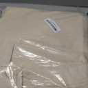 Beige 96 Inch Length Pinch Pleat Linen Curtains Drapes 2 Panels Set,Hooks Sense of Design Semi Sheer Elegance Window Curtains Living Room Bedroom,Half Price Drapes 96 inches Long Set of 2