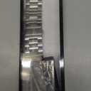 Quick Release Stainless Steel Watch Band Matte Brushed Metal Watchband 14mm 16mm 18mm 20mm 22mm 24mm Universal Solid Stainless Steel Metal Smartwatch Bracelet Replacement Band for Men Women