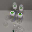 Dr. Brown's AntiColic Options+ Narrow Glass Baby Bottle with Level 1 Slow Flow Nipple, BPAFree, 4 oz/120mL, 4Pack