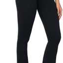 Sunzel High Waisted Mini Flare Leggings for Women, Workout Bootcut Flared Yoga Pants with Tummy Control for Casual Gym