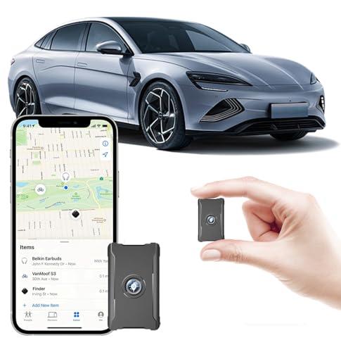 GPS Tracker for Vehicles, Cars & Kids - Real-Time 4G LTE Tracking Device with Global Coverage | No Subscription | IP67 Waterproof Magnetic Mount | 6-Month Battery | Compatible with iOS & Android