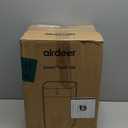 Airdeer Automatic Trash Can, 4 Gallon Self Sealing and Self-Changing Smart Trash Can, Motion Sensor, Touchless Garbage can with lid for Kitchen Bathroom Bedroom, 6 Refill Rings(A1, Black Line)