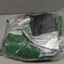 CREATCABIN Outdoor Patio Swing Chair Canopy Replacement 3 Seater Porch Swing Seat Canopy Top Cover 210D Oxford Cloth Waterproof UV Protection for Garden Hammock Top Furniture Covers Green 77 x 49in (195 x 125 x 15cm)