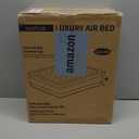 InnoTruth Air Mattress Queen with Built in Pump, Inflatable Mattress Blow up Mattress, Family Choice Award Winner, 18" Colchones Inflables Foldable Air Bed for Guest & Home, Ideal for Camping, 650lbs