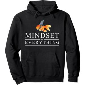 Mindest Is Everything - Motivational Quote Inspiration Pullover Hoodie Size XL