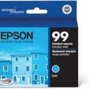 EPSON 99 Claria Hi-Definition Ink Standard Capacity Cyan Cartridge (T099220-S) Works with Artisan-700, 710, 725, 730, 800, 810, 835, 837