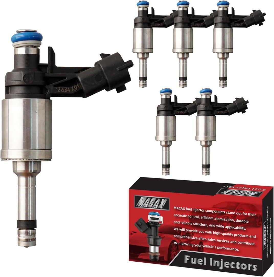 Set of 6 Fuel Injectors 12663380 FJ1152 Replacement Compatible with Buick Enclave Chevrolet Traverse 2012-2017 GMC Acadia 2012-2016 Acadia Limited 2017 3.6L V6 - Replaces 12634491 835-11111