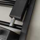 Babelio Baby Gate for Doorways and Stairs, 26-40" Auto Close Dog Gate, PressGuard C5, Easy-Install Pressure Mounted Satey Door, No Drilling Safety Gate for Child and Pets, Black