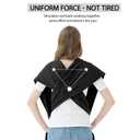 Baby Wraps Carrier, Jeroray Baby Carrier,Hands Free Infant Carrier, Lightweight,Breathable,Softness,Black