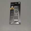 GE 4-Device Universal Remote Control, Designer Series, Brushed Nickel/Silver, 33709