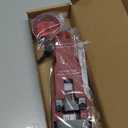 Door Latch Installation Kit, Precision Scoring and Chiseling Door Latch Mortise Tool Fits for 1-3/8" or 1-3/4" Thick Wooden Door, Door Mortise Kit for Clean, Precise Professional Installation